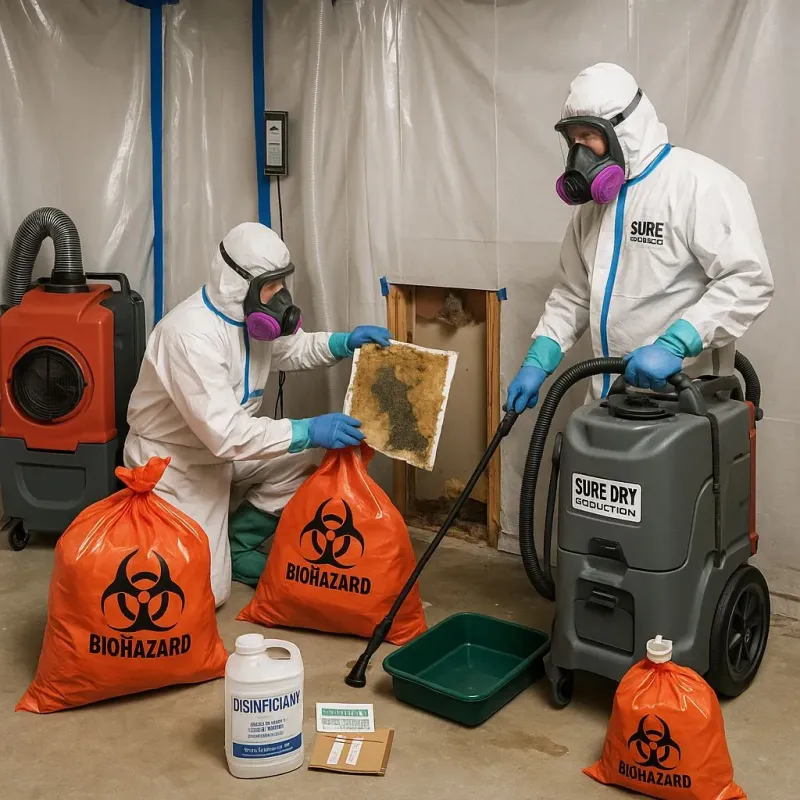 Contaminated Water Handling Protocols process in Jenison, MI