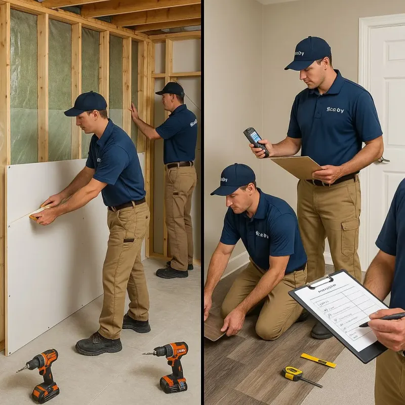 Repairs and Reconstruction process in Jenison, MI