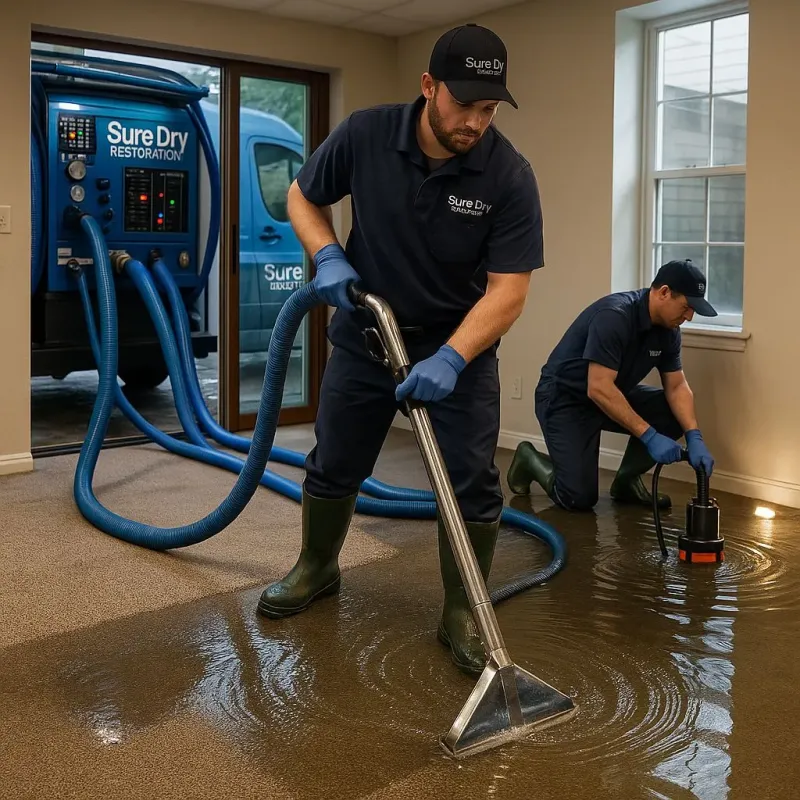 Water Extraction and Removal process in Jenison, MI